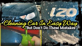 Easy Dark Colour Car Cleaning At Home 🔥 Speedy Singh - Hyundai i20 Magna 2021