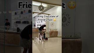 Eating Chocolate off a Foot