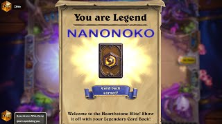 Hearthstone | FIRST TIME LEGEND NOKO