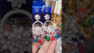 Ek number market Faridabad latest earrings collection