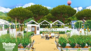 Tartosa Community Garden | The Sims 4 | My Wedding Stories | No CC | Speed Build