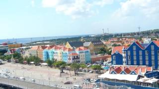 Willemstad's harbour, Curaçao, 2014