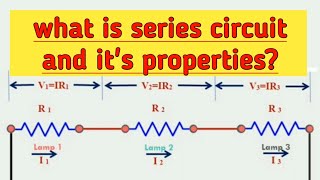 what is series circuit | Properties of series circuit | electrical, electrician ITI in hindi #shorts