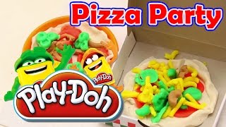 Пицца вечеринка Плей Дох. Play-Doh Pizza Party