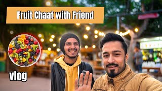 Khawari Karne Kay bad Fruit Chaat kahai #new vlog#daily vlog