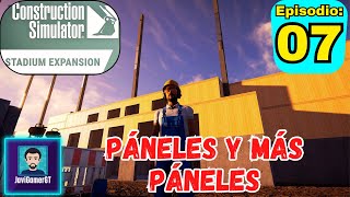 Muchos paneles pre-fabricados | Ep.07 | Stadium Expansion -  Construction Simulator PC