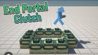 THE MOST HARDEST CLUTCH EVER IN LOKICRAFT, END PORTAL CLUTCH