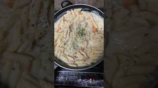 Creamy cheese white sauce pasta #pastarecipe #whitesaucepasta #cooking #creamypasta