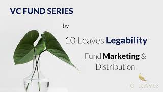 VC Fund Marketing and Distribution in the UAE | VC Fund Formation and Distribution - 10 Leaves