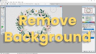 Remove Background Photoshop 2024
