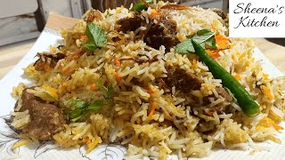 Mutton Dum Biryani Recipe Step by Step / Sheena's Kitchen