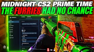 We Queued Against FURRIES On CS2.. (Midnight CS2 CHEATING)