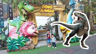 BERMAIN DI DINO JUNGLE CIHAMPELAS WALK BANDUNG || MAS KHAI SUKA DINOSAURUS TAPI TAKUT 😁