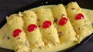 Bread Malai Rolls | Bread Rasmalai | Easy Sweet Recipe | Malai Rolls Recipe in Telugu by Havisa Food