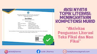 [Lolos Validasi] Aksi Nyata | Literasi: Meningkatkan Kompetensi Murid