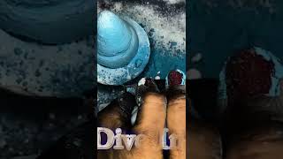 ASMR | Blue Baking Soda Ice Cream Cones | Splash of Color 🫐| Dive In!