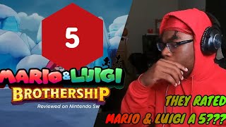 IGN RATED THIS A 5??!! | Mario & Luigi - Brothership IGN Review REACTION