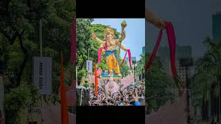 mumbai biggest's ganpati 2024 | ganpati bappa status video #shorts#mumbaiganpati #lalbaughcharaja