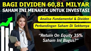 Saham Ini Rutin Bagi Dividen 2X Dalam Setahun. Harga Saham Belum Naik, Menarik Untuk Entry?