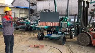 2024 improved Rotating brick clamp machine for stacking fired red clay bricks to load blocks