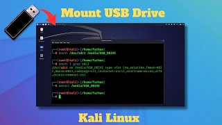 How to mount USB Drive on Kali Linux