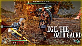 Traveller Vs Spear - EGIL THE OATH GAURD | God of War Ragnarok (No Damage/Give me No Mercy)