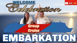 Carnival Celebration EMBARKATION DAY | Vlog 1 | Group Cruise Inaugural Sailing!