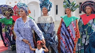 OLOJO 2024! OLORI ADERONKE PREPARING HER GIRLS FOR THE RECEPTION PARTY