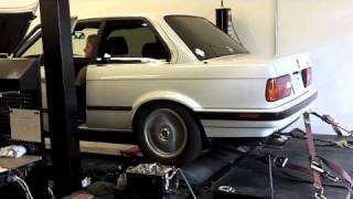 BMW E30 325is M50 Vanos Engine Swap Dyno 3-27-11