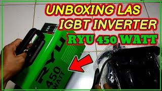 Unboxing las IGBT inverter RYU 450 WATT