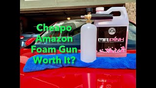 Cheap Amazon Foam Cannon Review. Is it any Good?