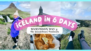 ICELAND IN 6 DAYS | Driving the Snaefellsnes Peninsula! DAY 3 Babymoon!