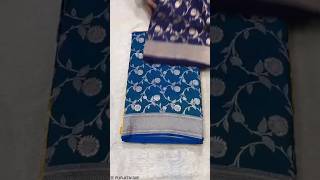 Pure Banarasi Katan Silk Saree Handloom Made 7524931212 #bridalsarees #youtubeshorts #trending