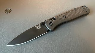 Benchmade Mini Bugout CF Elite First impressions overview. Is this the ultimate EDC carry knife?