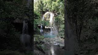 Beautiful Waterfall Alam Kandung #airterjun #wisata #tulungagung #shorts #naturesounds #nature