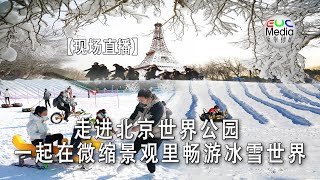 【现场直播】走进北京世界公园 一起在微缩景观里畅游冰雪世界