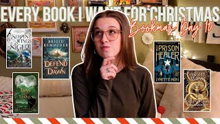 All of the Books I'm asking for for Christmas! | Bookish Wishlist |  BOOKMAS DAY 10