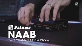 Palmer NAAB - Stereo Media DI Box