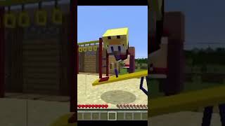 Фиксай качает Компота на качелях #shorts #компот #фиксай #minecraft