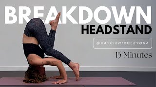 Breakdown Tripod Headstand: Yoga Workshop 15 Minutes