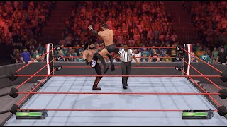 Seth Rollins vs Finn Balor - 4k HDR - Championship Tournament wwe2k22.