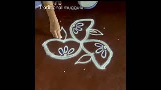 Kirthigai 2022 special kolam Beautiful double stroke rangoli design#traditionalmuggulu #kolam