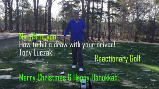 react golf how to hit a draw