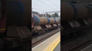 RHTT 66206 and 66119 passing Wellingborough