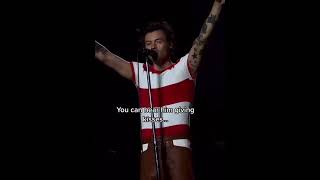 Harry blowing kisses #shorts #harrystyles #loveontour