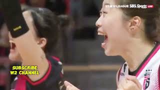 HIGHLIGHT DRAMATIS ! SET KE -2  RED SPARKS  VS AI PEPPER 3-2 || MEGAWATI TOP SKOR 26 POIN