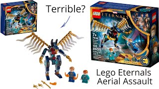 Lego Marvel Eternals Aerial Assault Time-Lapse Build