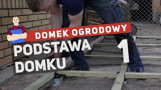 Buduję domek ogrodowy, narzędziowy. Podstawa domku (1)