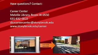 Career Center: Mission and Services