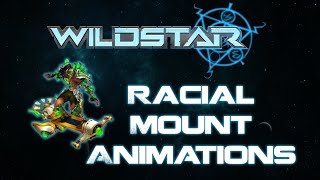 Wildstar New Hoverboard Racial Mount Up Animations